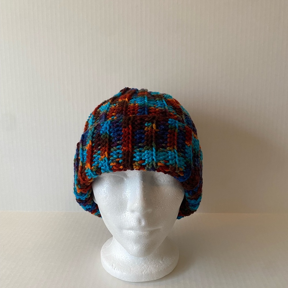 Colorful Crochet Beanie